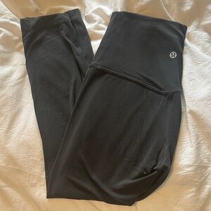 Lululemon Dark Gray Leggings cropped